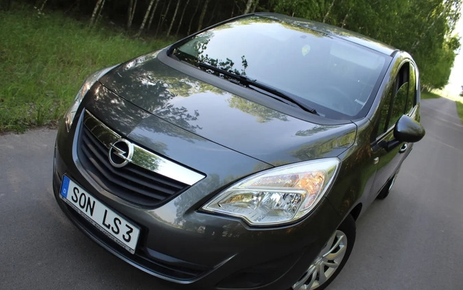 Opel Meriva cena 22900 przebieg: 134675, rok produkcji 2010 z Łęczyca małe 667